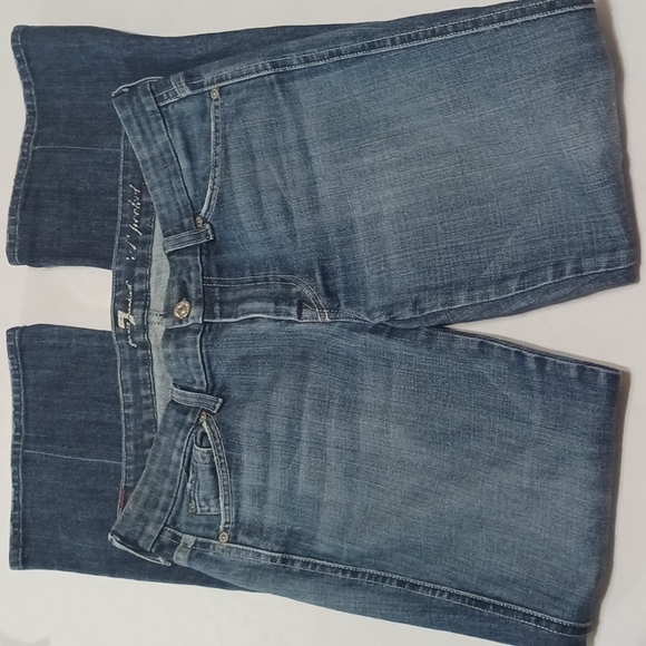 Seven For All Mankind low rise flared leg "A Pocket" jeans - Picture 5 of 11